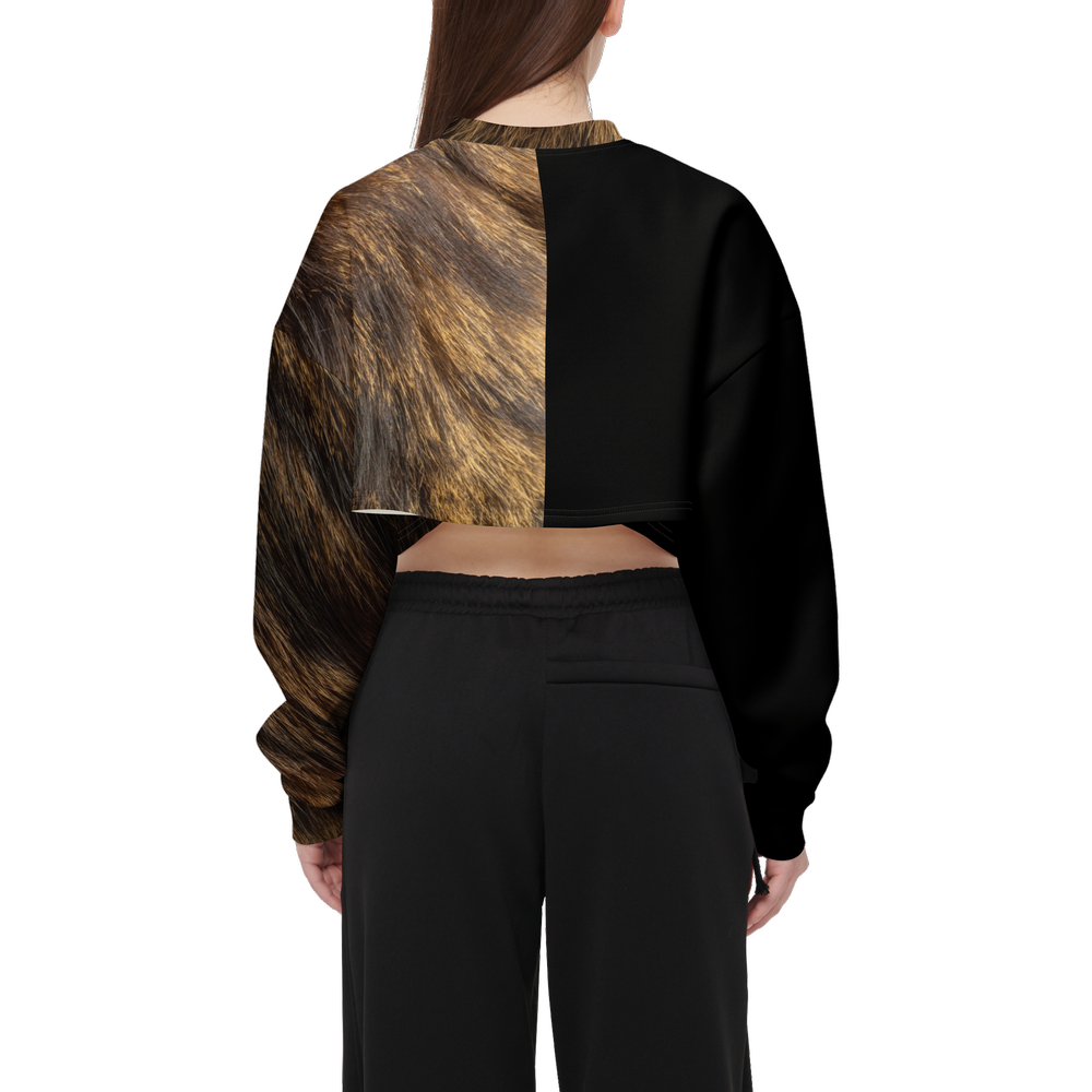 Chimera Cropped Crewneck Sweatshirt