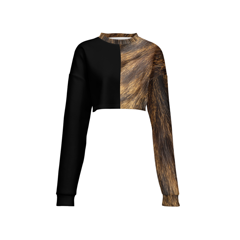 Chimera Cropped Crewneck Sweatshirt