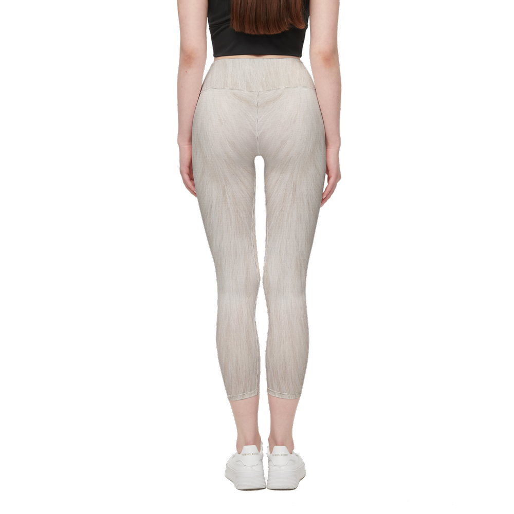 White Cat High-Rise Leggings