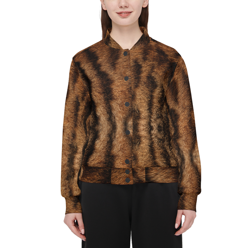 Toyger Cat Bomber Jacket