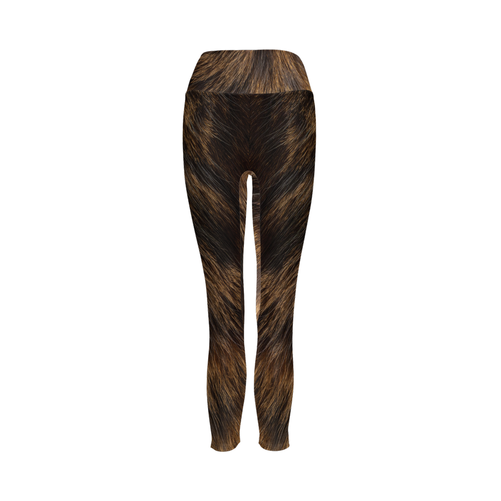 Tortoiseshell High-Rise Leggings