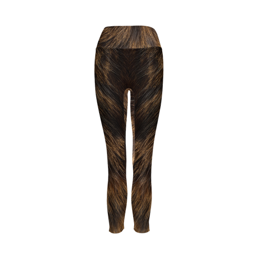 Tortoiseshell High-Rise Leggings