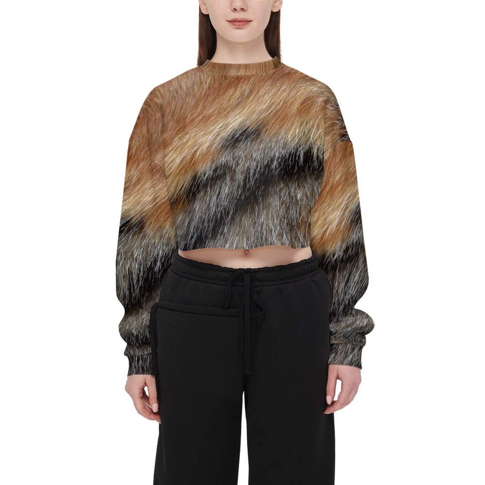 Torbie Cropped Crewneck Sweatshirt