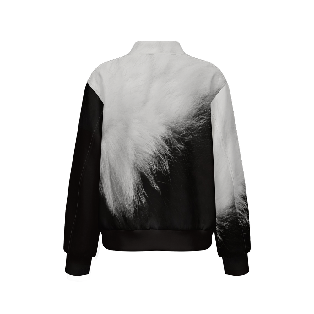 Tuxedo Cat Bomber Jacket