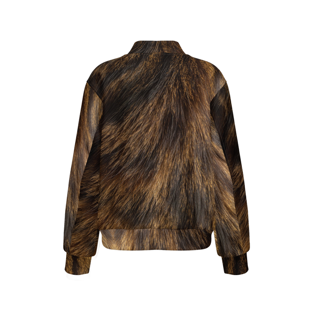 Tortie Cat Bomber Jacket