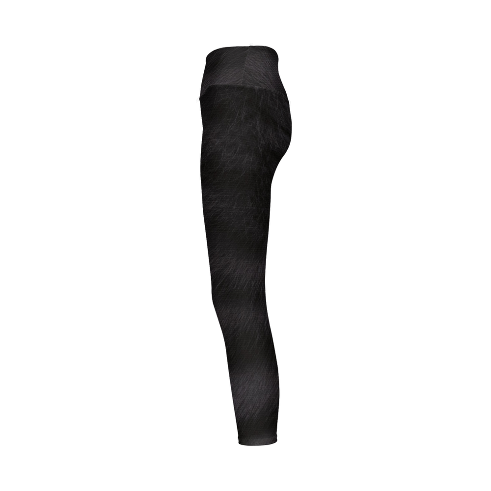 Black Tabby High-Rise Leggings