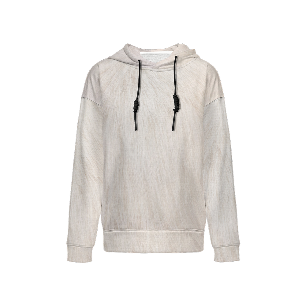 White Cat Relaxed Fit Hoodie