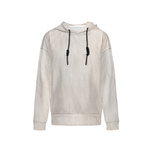 White Cat Relaxed Fit Hoodie