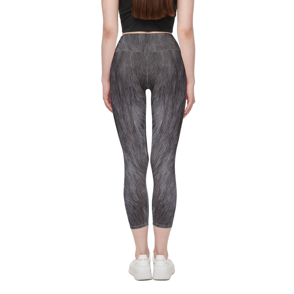 Russian Blue High-Rise Leggings