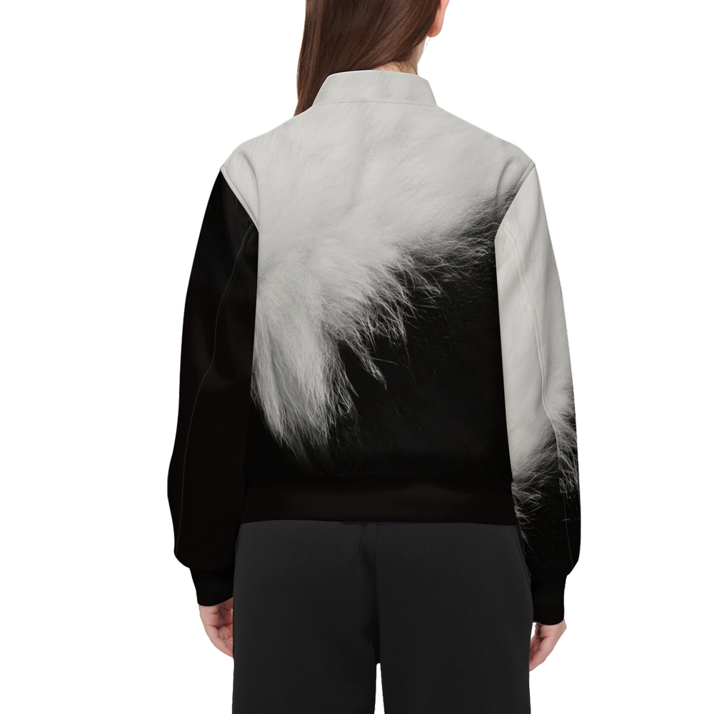 Tuxedo Cat Bomber Jacket