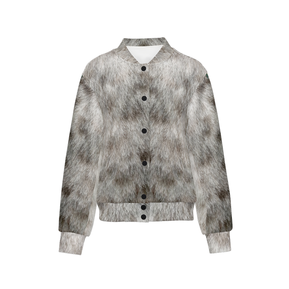 Lynx Point  Siamese Cat Bomber Jacket