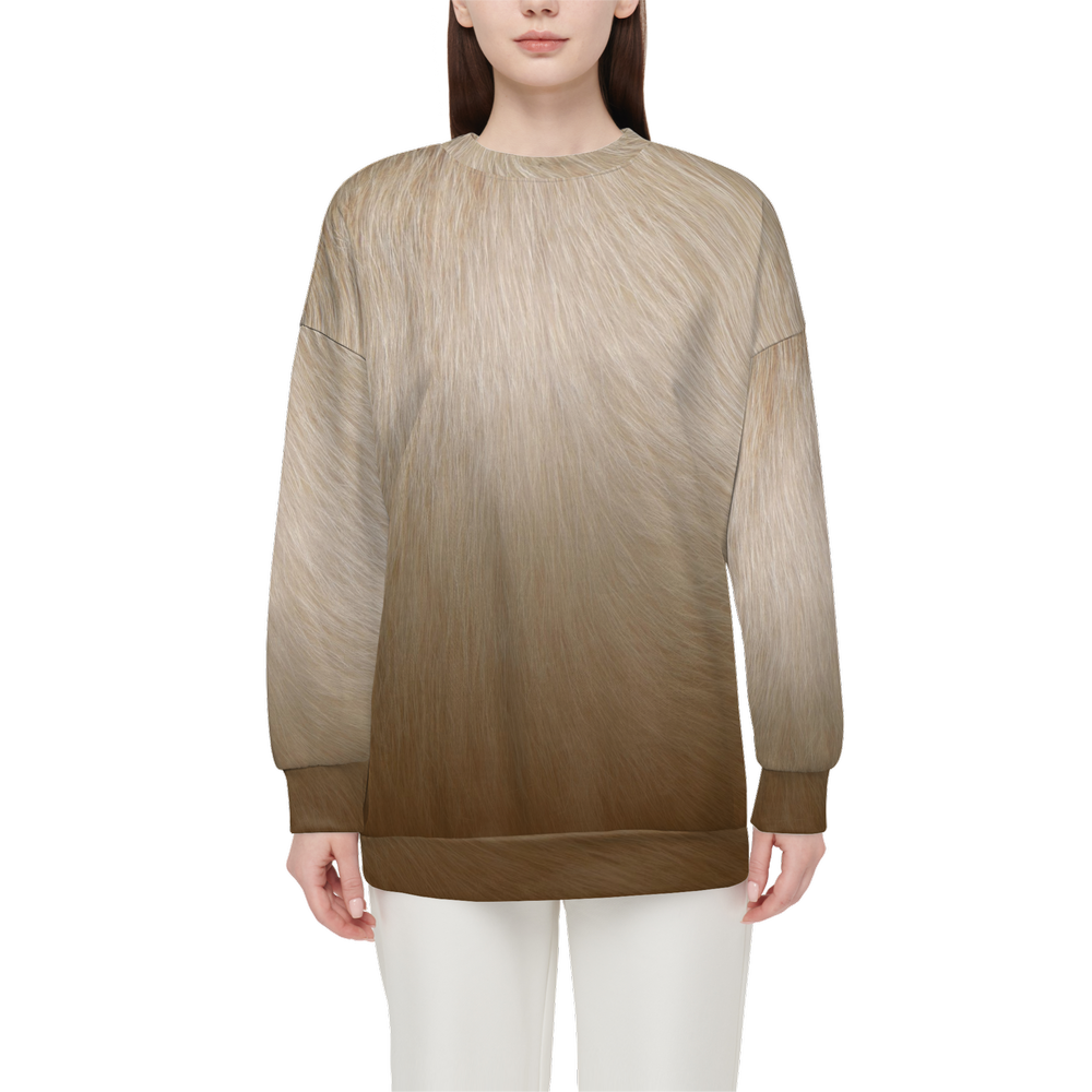 Siamese Women's Relaxed Fit Crewneck Sweatshirt