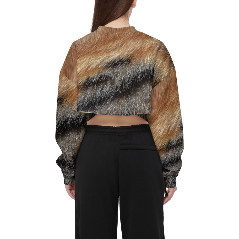 Torbie Cropped Crewneck Sweatshirt