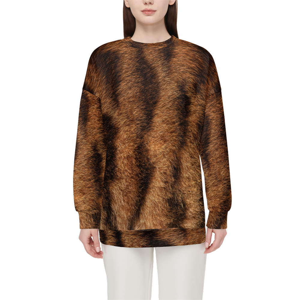 Toyger Relaxed Fit Crewneck Sweatshirt