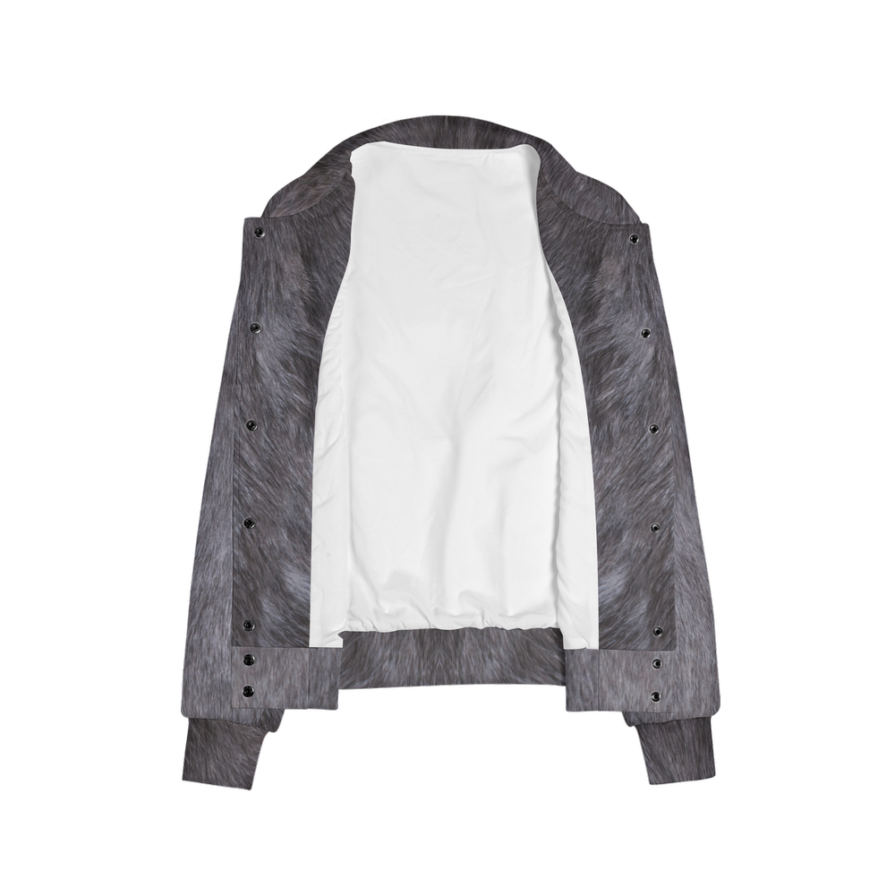 Russian Blue Cat Bomber Jacket