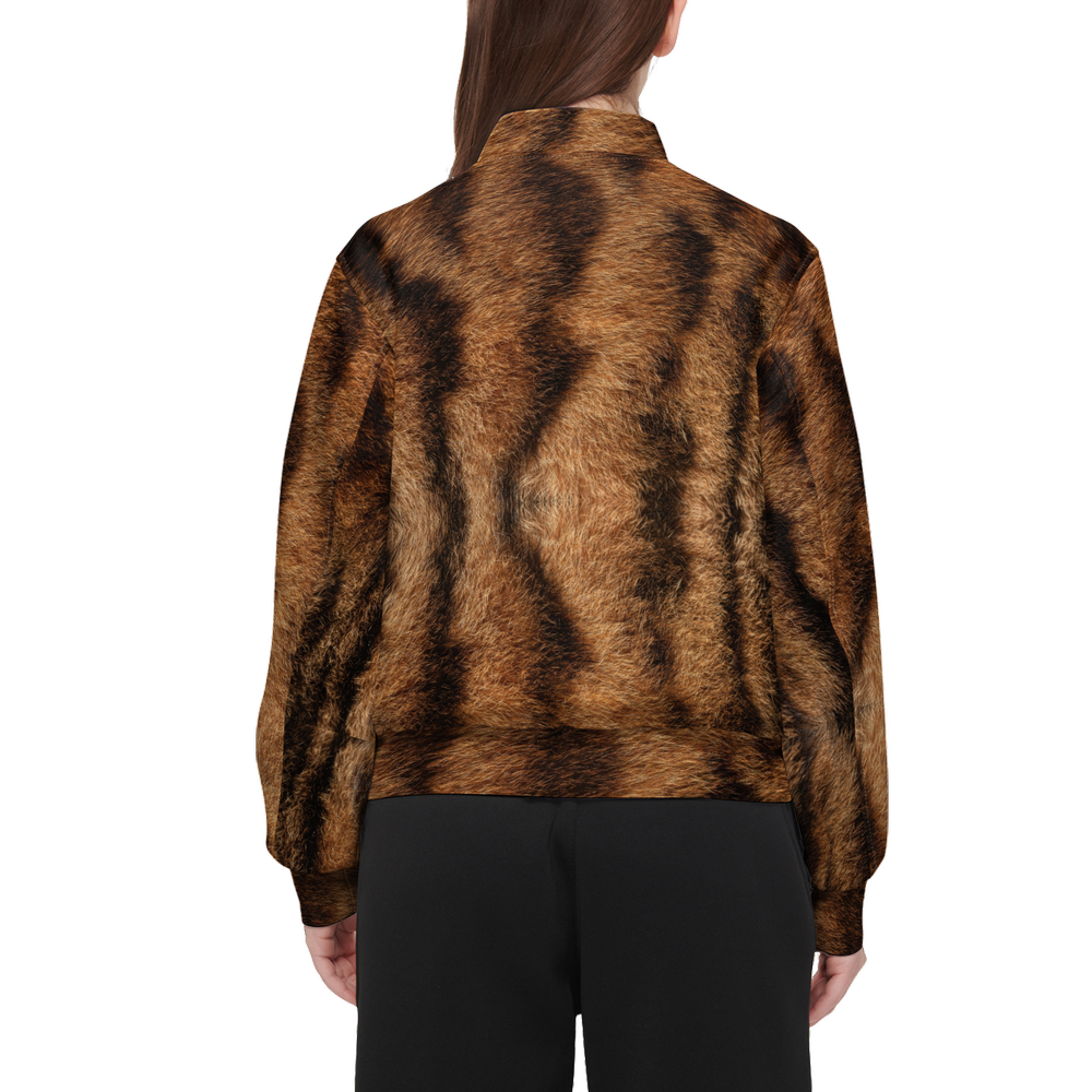 Toyger Cat Bomber Jacket