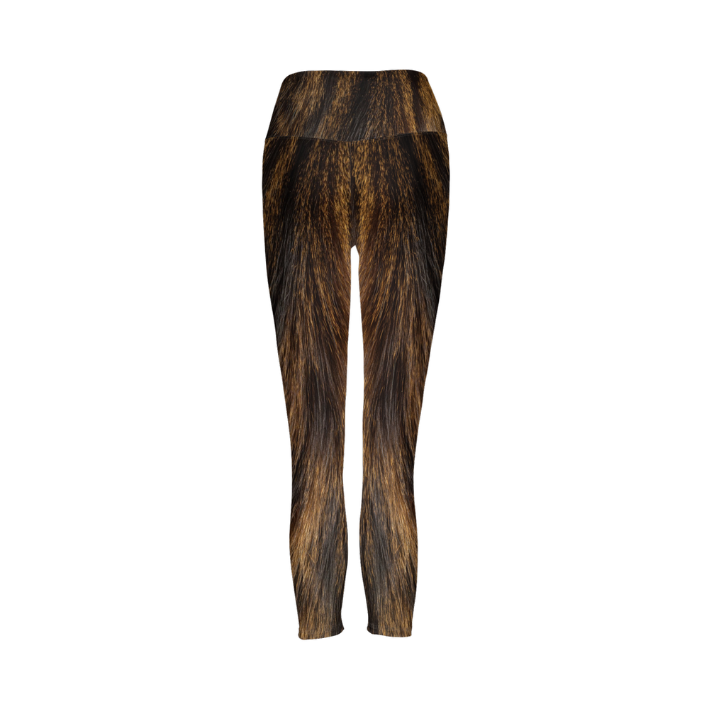 Tortoiseshell High-Rise Leggings