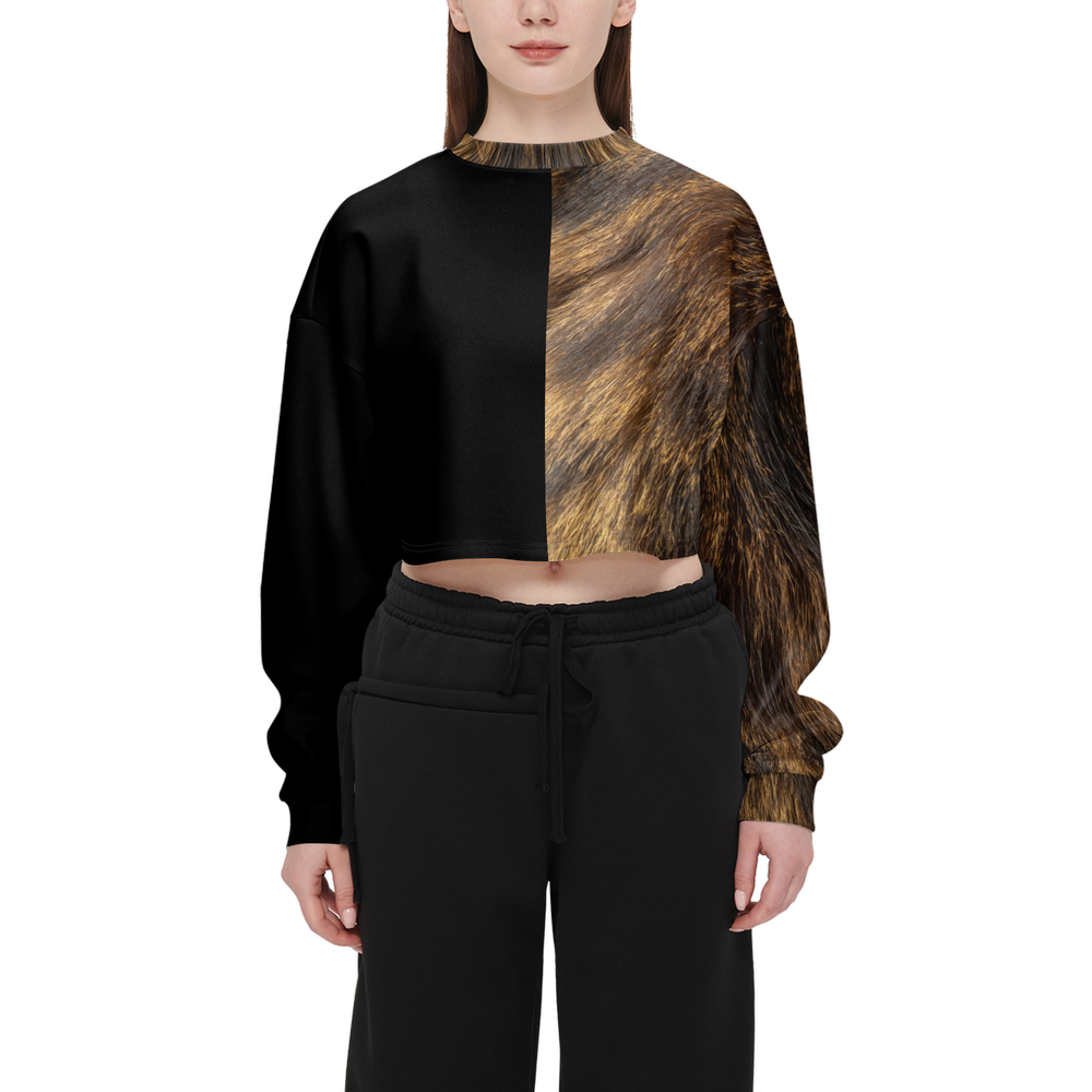 Chimera Cropped Crewneck Sweatshirt